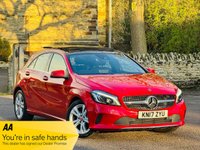 USED 2017 17 MERCEDES-BENZ A-CLASS 1.6 A200 Sport (Premium Plus) Hatchback 5dr Petrol 7G-DCT Euro 6 (s/s) (156 ps) +LETHER+SAT NAV+PAN ROOF+ULEZ