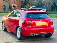 USED 2017 17 MERCEDES-BENZ A-CLASS 1.6 A200 Sport (Premium Plus) Hatchback 5dr Petrol 7G-DCT Euro 6 (s/s) (156 ps) +LETHER+SAT NAV+PAN ROOF+ULEZ