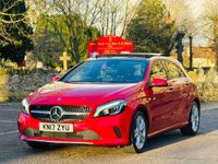 USED 2017 17 MERCEDES-BENZ A-CLASS 1.6 A200 Sport (Premium Plus) Hatchback 5dr Petrol 7G-DCT Euro 6 (s/s) (156 ps) +LETHER+SAT NAV+PAN ROOF+ULEZ