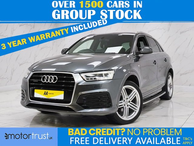 View our Audi Q3 2.0 TFSI S line Plus SUV 5dr Petrol S Tronic quattro Euro 6 (s/s) (180 ps)