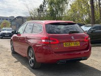 USED 2017 67 PEUGEOT 308 SW 2.0 BlueHDi GT Line Estate 5dr Diesel EAT Euro 6 (s/s) (150 ps) 