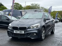 USED 2017 17 BMW 2 SERIES ACTIVE TOURER 2.0 220d M Sport MPV 5dr Diesel Auto xDrive Euro 6 (s/s) (190 ps) SAT NAV  + LEATHER TRIM +
