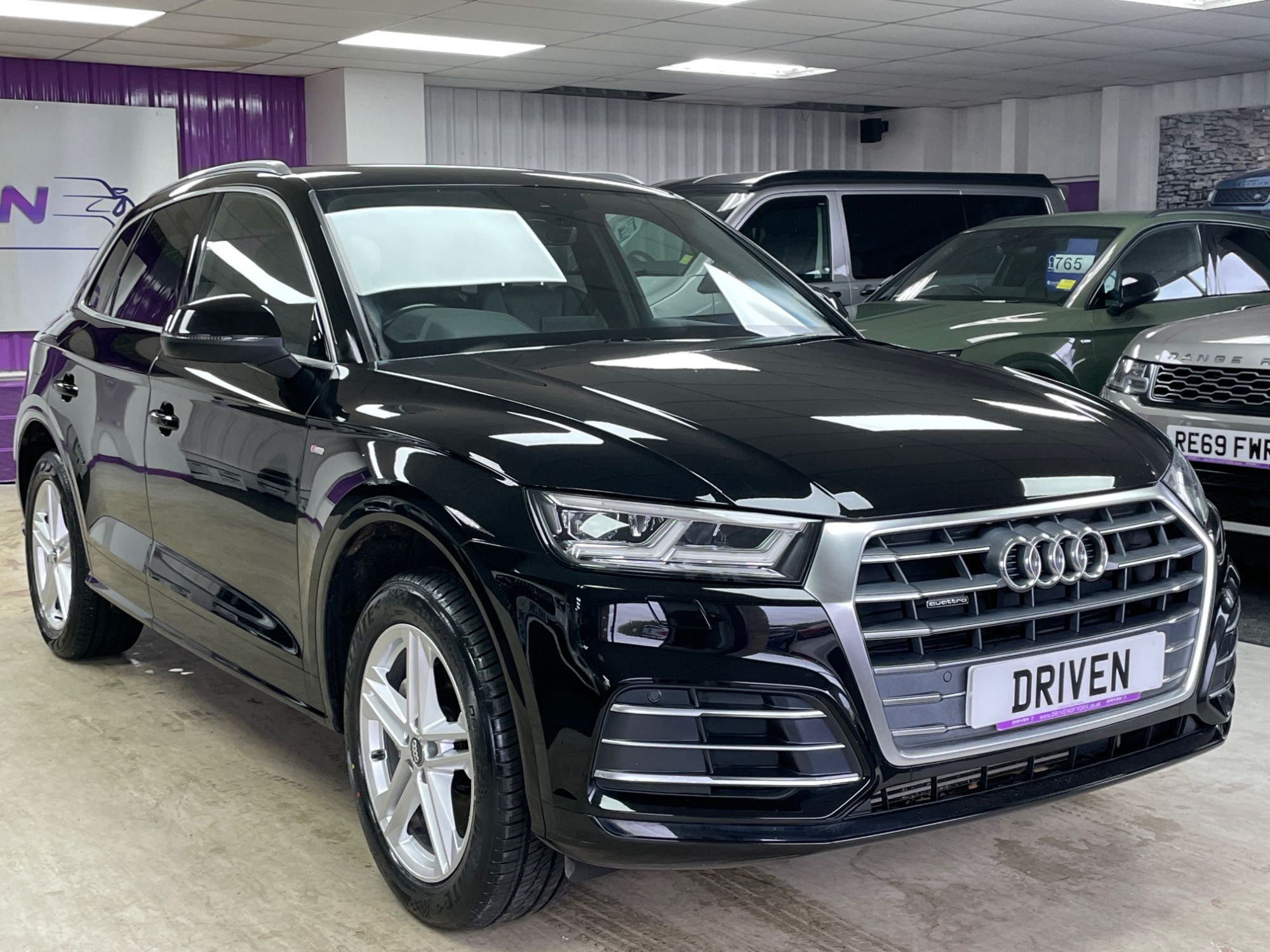 USED 2018 18 AUDI Q5 2.0 TFSI S line SUV 5dr Petrol S Tronic quattro Euro 6 (s/s) (252 ps) 