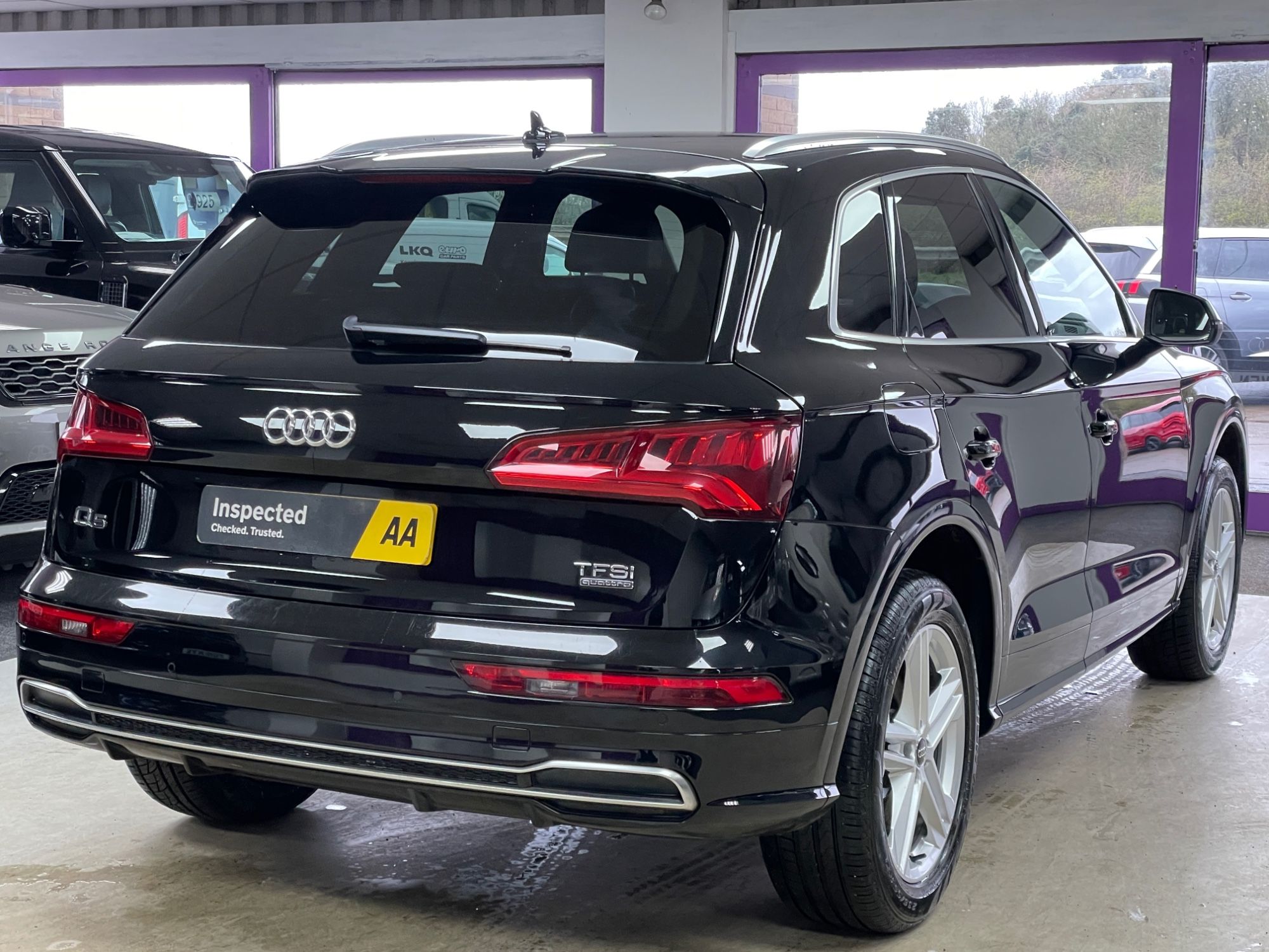 USED 2018 18 AUDI Q5 2.0 TFSI S line SUV 5dr Petrol S Tronic quattro Euro 6 (s/s) (252 ps) 