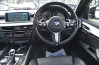 USED 2016 16 BMW X6 3.0 40d M Sport SUV 5dr Diesel Auto xDrive Euro 6 (s/s) (313 ps) 1 Former Keeper | Full BMW Service History | HUD Head Up Display | Electic Sliding Sunroof | 2 Keys | Reversing Camera | Park Assist | Full Black Leather Interior | Heated Seats | Carbon Black | Adaptive M Chasis | Driving Assistant | Privacy Glass | Satellite Navigation | MOT Valid (18/02/2027)