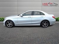 USED 2017 17 MERCEDES-BENZ C-CLASS 2.1 C220d AMG Line Saloon 4dr Diesel G-Tronic+ Euro 6 (s/s) (170 ps) ** AIR CONDITIONING **ULEZ