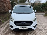 USED 2022 72 FORD TRANSIT CUSTOM 2.0 300 EcoBlue Limited Panel Van 5dr Diesel Auto L2 H1 Euro 6 (130 ps) AUTOMATIC, REAR CAM, ROOF RACK, GREAT SPEC