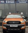 USED 2016 66 FORD RANGER 3.2 TDCi Wildtrak Pickup Double Cab 4dr Diesel Auto 4WD Euro 5 (200 ps) THIS CAR COMES WITH 6 MONTHS WARRANTY , BREAKDOWN COVER & RECOVERY++  GREAT EXAMPLE OF AUTOMATIC 4 X 4 + APPLE CAR PLAY/ ANDRIOD AUTO + NAVIGATION SYSTEM + BLUETOOTH + DAB RADIO + USB CONNECTION + FRONT AND REAR PARKING SENSORS + REVERSING CAMERA + FRONT HEATED SEATS + CRUISE CONTROL + CLIMATE CONTROL + PRIVACY GLASS + 18 INCH ALLOY WHEELS + HILL HOLD ASSIST + TRACTION CONTROL + DAY TIME RUNNING LIGHTS + FULL LEATEHER STITCHED STEERING WHEEL + FRONT ELECTRIC SEATS +