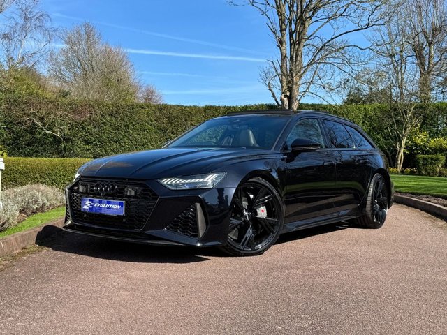 2020 20 Audi Rs6 Avant 4.0 TFSI V8 Carbon Black Estate 5dr Petrol Tiptronic quattro Euro 6 (s/s) (600 ps)