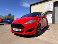 USED 2016 16 FORD FIESTA 1.0T EcoBoost Zetec S Hatchback 3dr Petrol Manual Euro 6 (s/s) (125 ps) FORD FIESTA ZETEC