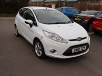 USED 2012 61 FORD FIESTA 1.25 Zetec Hatchback 3dr Petrol Manual (129 g/km, 81 bhp) Budget clearance -  no inspection performed - no warranty provided - not eligible for financing - no part exchange accepted - classified as Trade/DIY clearance sale.