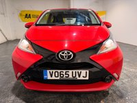USED 2015 65 TOYOTA AYGO 1.0 VVT-i x-play Hatchback 5dr Petrol Manual Euro 5 Euro 5 (68 ps) 5 TOYOTA SERVICES-&pound;20 TAX-A/C-BLUETOOTH-ELECTRIC WINDOWS-SPOILER