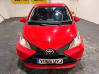 USED 2015 65 TOYOTA AYGO 1.0 VVT-i x-play Hatchback 5dr Petrol Manual Euro 5 Euro 5 (68 ps) 5 TOYOTA SERVICES-&pound;20 TAX-A/C-BLUETOOTH-ELECTRIC WINDOWS-SPOILER