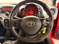 USED 2015 65 TOYOTA AYGO 1.0 VVT-i x-play Hatchback 5dr Petrol Manual Euro 5 Euro 5 (68 ps) 5 TOYOTA SERVICES-&pound;20 TAX-A/C-BLUETOOTH-ELECTRIC WINDOWS-SPOILER