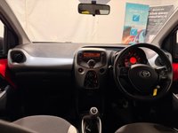 USED 2015 65 TOYOTA AYGO 1.0 VVT-i x-play Hatchback 5dr Petrol Manual Euro 5 Euro 5 (68 ps) 5 TOYOTA SERVICES-&pound;20 TAX-A/C-BLUETOOTH-ELECTRIC WINDOWS-SPOILER