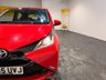 USED 2015 65 TOYOTA AYGO 1.0 VVT-i x-play Hatchback 5dr Petrol Manual Euro 5 Euro 5 (68 ps) 5 TOYOTA SERVICES-&pound;20 TAX-A/C-BLUETOOTH-ELECTRIC WINDOWS-SPOILER
