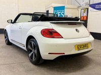 USED 2013 13 VOLKSWAGEN BEETLE 1.4 TSi 60s Cabriolet 2 Door Petrol Manual Euro 5 (160 ps) TWO TONE BLACK & RED LEATHER SEATS