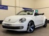 USED 2013 13 VOLKSWAGEN BEETLE 1.4 TSi 60s Cabriolet 2 Door Petrol Manual Euro 5 (160 ps) TWO TONE BLACK & RED LEATHER SEATS
