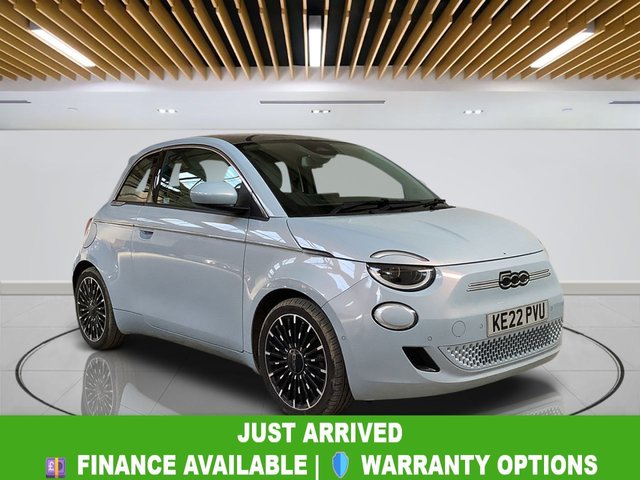 View our Fiat 500e 42kWh La Prima Hatchback 3dr Electric Auto (118 ps)