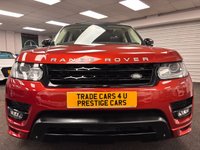 USED 2014 64 LAND ROVER RANGE ROVER SPORT 3.0 SD V6 Autobiography Dynamic SUV 5dr Diesel Auto 4WD Euro 5 (s/s) (292 ps) UK DELIVERY FLAT FEE &pound;250 (SUBJECT TO DEAL) *OVER 100 IMAGES ON OUR WEBSITE*BESPOKE FINANCE ARRANGED*PART EXCHANGE WELCOME*ALL VEHICLES HPI CLEAR