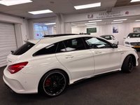 USED 2016 65 MERCEDES-BENZ CLA 2.0 CLA45 AMG Shooting Brake 5dr Petrol SpdS DCT 4MATIC Euro 6 (s/s) (381 ps) UK DELIVERY FLAT FEE &pound;250 (SUBJECT TO DEAL) *OVER 100 IMAGES ON OUR WEBSITE*BESPOKE FINANCE ARRANGED*PART EXCHANGE WELCOME*ALL VEHICLES HPI CLEAR