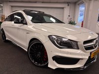 USED 2016 65 MERCEDES-BENZ CLA 2.0 CLA45 AMG Shooting Brake 5dr Petrol SpdS DCT 4MATIC Euro 6 (s/s) (381 ps) UK DELIVERY FLAT FEE &pound;250 (SUBJECT TO DEAL) *OVER 100 IMAGES ON OUR WEBSITE*BESPOKE FINANCE ARRANGED*PART EXCHANGE WELCOME*ALL VEHICLES HPI CLEAR