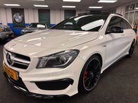USED 2016 65 MERCEDES-BENZ CLA 2.0 CLA45 AMG Shooting Brake 5dr Petrol SpdS DCT 4MATIC Euro 6 (s/s) (381 ps) UK DELIVERY FLAT FEE &pound;250 (SUBJECT TO DEAL) *OVER 100 IMAGES ON OUR WEBSITE*BESPOKE FINANCE ARRANGED*PART EXCHANGE WELCOME*ALL VEHICLES HPI CLEAR