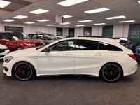 USED 2016 65 MERCEDES-BENZ CLA 2.0 CLA45 AMG Shooting Brake 5dr Petrol SpdS DCT 4MATIC Euro 6 (s/s) (381 ps) UK DELIVERY FLAT FEE &pound;250 (SUBJECT TO DEAL) *OVER 100 IMAGES ON OUR WEBSITE*BESPOKE FINANCE ARRANGED*PART EXCHANGE WELCOME*ALL VEHICLES HPI CLEAR