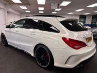 USED 2016 65 MERCEDES-BENZ CLA 2.0 CLA45 AMG Shooting Brake 5dr Petrol SpdS DCT 4MATIC Euro 6 (s/s) (381 ps) UK DELIVERY FLAT FEE &pound;250 (SUBJECT TO DEAL) *OVER 100 IMAGES ON OUR WEBSITE*BESPOKE FINANCE ARRANGED*PART EXCHANGE WELCOME*ALL VEHICLES HPI CLEAR
