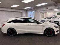 USED 2016 65 MERCEDES-BENZ CLA 2.0 CLA45 AMG Shooting Brake 5dr Petrol SpdS DCT 4MATIC Euro 6 (s/s) (381 ps) UK DELIVERY FLAT FEE &pound;250 (SUBJECT TO DEAL) *OVER 100 IMAGES ON OUR WEBSITE*BESPOKE FINANCE ARRANGED*PART EXCHANGE WELCOME*ALL VEHICLES HPI CLEAR