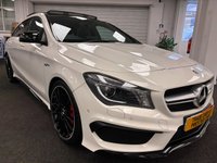 USED 2016 65 MERCEDES-BENZ CLA 2.0 CLA45 AMG Shooting Brake 5dr Petrol SpdS DCT 4MATIC Euro 6 (s/s) (381 ps) UK DELIVERY FLAT FEE &pound;250 (SUBJECT TO DEAL) *OVER 100 IMAGES ON OUR WEBSITE*BESPOKE FINANCE ARRANGED*PART EXCHANGE WELCOME*ALL VEHICLES HPI CLEAR