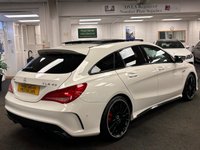 USED 2016 65 MERCEDES-BENZ CLA 2.0 CLA45 AMG Shooting Brake 5dr Petrol SpdS DCT 4MATIC Euro 6 (s/s) (381 ps) UK DELIVERY FLAT FEE &pound;250 (SUBJECT TO DEAL) *OVER 100 IMAGES ON OUR WEBSITE*BESPOKE FINANCE ARRANGED*PART EXCHANGE WELCOME*ALL VEHICLES HPI CLEAR