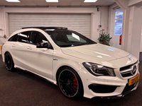 USED 2016 65 MERCEDES-BENZ CLA 2.0 CLA45 AMG Shooting Brake 5dr Petrol SpdS DCT 4MATIC Euro 6 (s/s) (381 ps) UK DELIVERY FLAT FEE &pound;250 (SUBJECT TO DEAL) *OVER 100 IMAGES ON OUR WEBSITE*BESPOKE FINANCE ARRANGED*PART EXCHANGE WELCOME*ALL VEHICLES HPI CLEAR