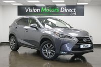 USED 2016 16 LEXUS NX 2.5 300h Luxury E-CVT 4WD Euro 6 (s/s) 5dr Full Black Leather