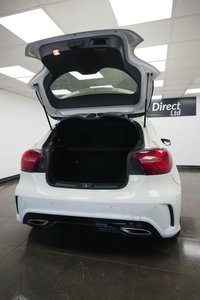 USED 2017 66 MERCEDES-BENZ A CLASS 1.5 A180d AMG Line (Premium) Euro 6 (s/s) 5dr Black Leather, Sat Nav