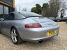 USED 2002 02 PORSCHE 911 3.6 996 Carrera 2 Cabriolet Tiptronic S 2dr FINISHED IN SILVER WITH FULL BLACK LEATHER SEATS + FULL SERVICE HISTORY + COLOUR CODED HARDTOP + BOSE SOUND SYSTEM + TIPTRONIC + 18" ALLOY WHEELS + CRUISE CONTROL + DIGITAL TRIP COMPUTER + AIRCON + HPI CLEAR + 2 KEYS