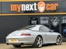 USED 2002 02 PORSCHE 911 3.6 996 Carrera 2 Cabriolet Tiptronic S 2dr FINISHED IN SILVER WITH FULL BLACK LEATHER SEATS + FULL SERVICE HISTORY + COLOUR CODED HARDTOP + BOSE SOUND SYSTEM + TIPTRONIC + 18" ALLOY WHEELS + CRUISE CONTROL + DIGITAL TRIP COMPUTER + AIRCON + HPI CLEAR + 2 KEYS