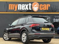 USED 2022 22 VOLKSWAGEN TIGUAN 1.5 TSI Life SUV 5dr Petrol Manual Euro 6 (s/s) (130 ps) FULL SERVICE HISTORY + FINISHED IN DEEP BLACK WITH BLACK CLOTH SEATS + APPLE CARPLAY + PARKING SENSORS + DAB RADIO + SAT NAV + BLUETOOTH + DUAL CLIMATE CONTROL + AIRCON + CRUISE CONTROL