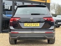 USED 2022 22 VOLKSWAGEN TIGUAN 1.5 TSI Life SUV 5dr Petrol Manual Euro 6 (s/s) (130 ps) FULL SERVICE HISTORY + FINISHED IN DEEP BLACK WITH BLACK CLOTH SEATS + APPLE CARPLAY + PARKING SENSORS + DAB RADIO + SAT NAV + BLUETOOTH + DUAL CLIMATE CONTROL + AIRCON + CRUISE CONTROL