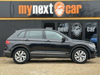 USED 2022 22 VOLKSWAGEN TIGUAN 1.5 TSI Life SUV 5dr Petrol Manual Euro 6 (s/s) (130 ps) FULL SERVICE HISTORY + FINISHED IN DEEP BLACK WITH BLACK CLOTH SEATS + APPLE CARPLAY + PARKING SENSORS + DAB RADIO + SAT NAV + BLUETOOTH + DUAL CLIMATE CONTROL + AIRCON + CRUISE CONTROL