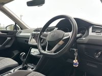 USED 2022 22 VOLKSWAGEN TIGUAN 1.5 TSI Life SUV 5dr Petrol Manual Euro 6 (s/s) (130 ps) FULL SERVICE HISTORY + FINISHED IN DEEP BLACK WITH BLACK CLOTH SEATS + APPLE CARPLAY + PARKING SENSORS + DAB RADIO + SAT NAV + BLUETOOTH + DUAL CLIMATE CONTROL + AIRCON + CRUISE CONTROL