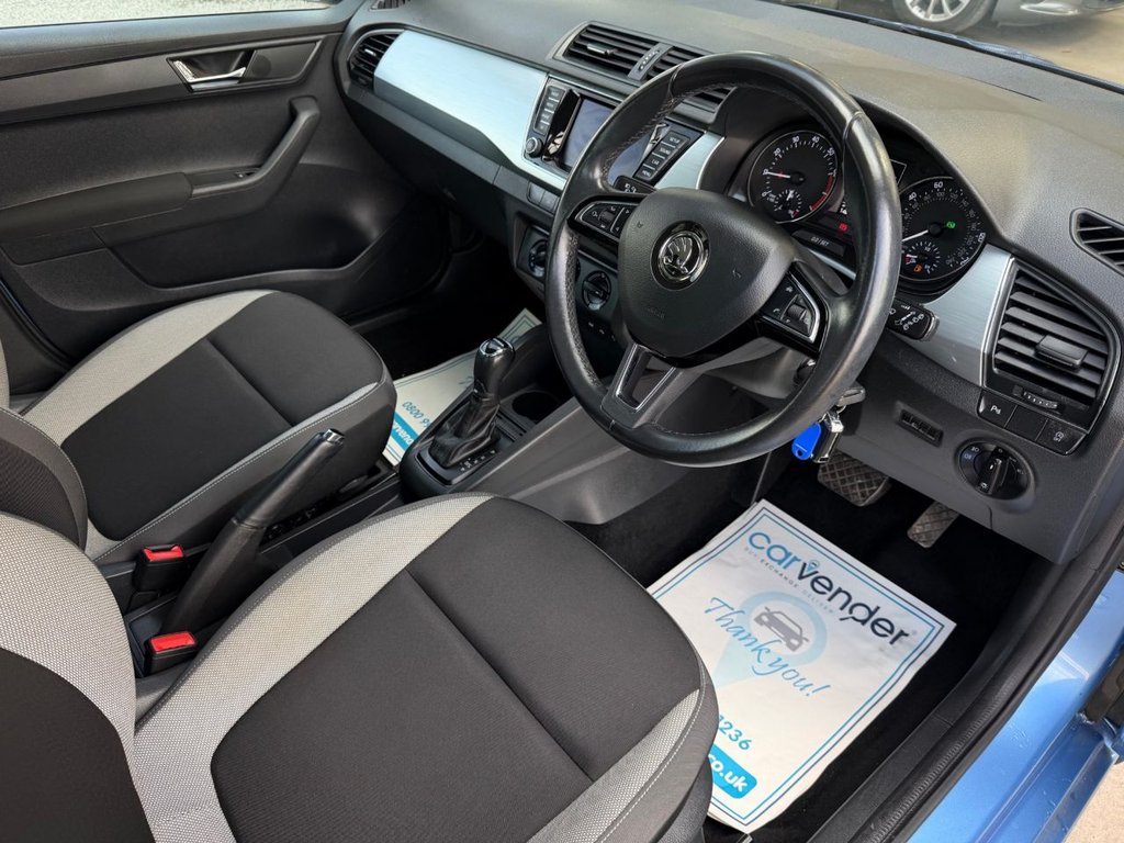 USED 2018 18 SKODA FABIA 1.0 TSI SE Hatchback 5dr Petrol DSG Euro 6 (s/s) (110 ps) 6 Services|R.F Sensor| Apple Car play|