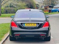 USED 2014 14 MERCEDES-BENZ S-CLASS 4.7 S500L V8 AMG Line Saloon 4dr Petrol G-Tronic+ Euro 6 (s/s) (455 ps) LOW MILES+LEATHER+SAT NAV+ULEZ