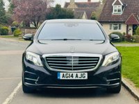 USED 2014 14 MERCEDES-BENZ S-CLASS 4.7 S500L V8 AMG Line Saloon 4dr Petrol G-Tronic+ Euro 6 (s/s) (455 ps) LOW MILES+LEATHER+SAT NAV+ULEZ