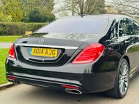 USED 2014 14 MERCEDES-BENZ S-CLASS 4.7 S500L V8 AMG Line Saloon 4dr Petrol G-Tronic+ Euro 6 (s/s) (455 ps) LOW MILES+LEATHER+SAT NAV+ULEZ