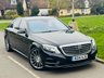 USED 2014 14 MERCEDES-BENZ S-CLASS 4.7 S500L V8 AMG Line Saloon 4dr Petrol G-Tronic+ Euro 6 (s/s) (455 ps) LOW MILES+LEATHER+SAT NAV+ULEZ