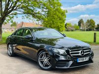 USED 2016 66 MERCEDES-BENZ E-CLASS 2.0 E220d AMG Line Saloon 4dr Diesel G-Tronic+ Euro 6 (s/s) (194 ps) LOW MILES+LEATHER+SAT NAV+ULEZ