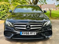 USED 2016 66 MERCEDES-BENZ E-CLASS 2.0 E220d AMG Line Saloon 4dr Diesel G-Tronic+ Euro 6 (s/s) (194 ps) LOW MILES+LEATHER+SAT NAV+ULEZ