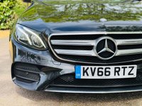 USED 2016 66 MERCEDES-BENZ E-CLASS 2.0 E220d AMG Line Saloon 4dr Diesel G-Tronic+ Euro 6 (s/s) (194 ps) LOW MILES+LEATHER+SAT NAV+ULEZ