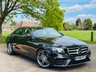USED 2016 66 MERCEDES-BENZ E-CLASS 2.0 E220d AMG Line Saloon 4dr Diesel G-Tronic+ Euro 6 (s/s) (194 ps) LOW MILES+LEATHER+SAT NAV+ULEZ
